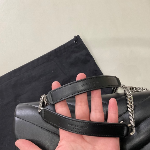 Ysl - Saint laurent medium loulou in black - Picture 13 of 13